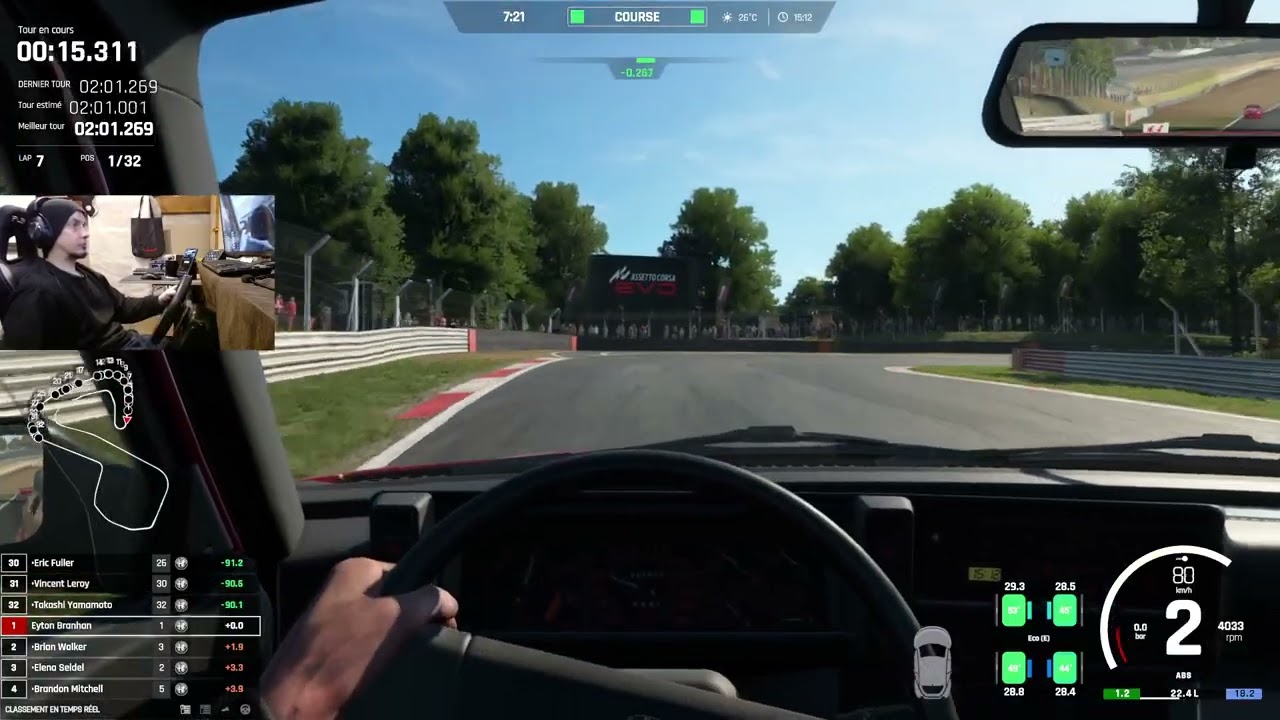 De 32ème à 1er sur le Circuit de Brand Hatch en Alfa Romeo - Assetto Corsa EVO