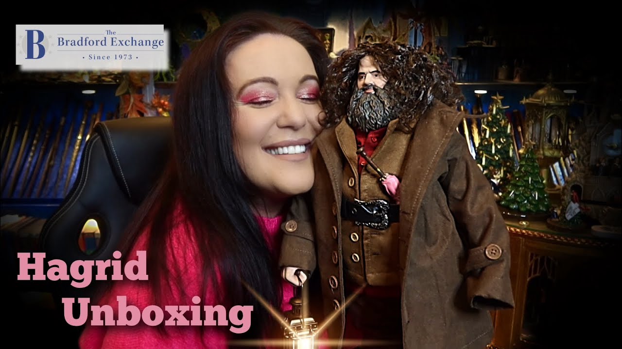 🌂 FIRST LOOK. RUBEUS HAGRID Ultimate Collector’s Edition Portrait Figure UNBOXING Bradford Exchange