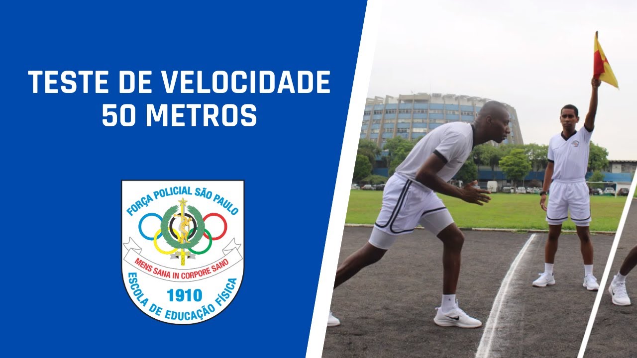 TAF PMESP - TESTE DE 50 METROS