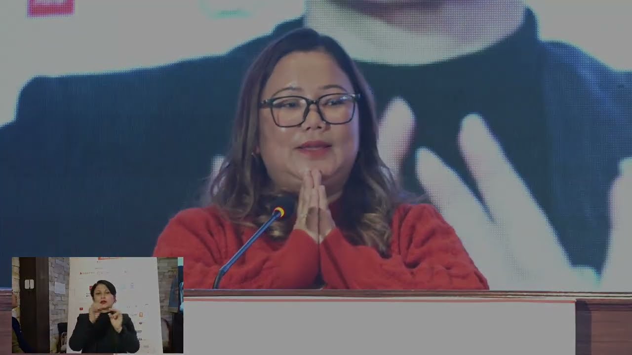 7th International Dignified Menstruation Day | Learning Conference || Welcome Speech || Sapna Poudel