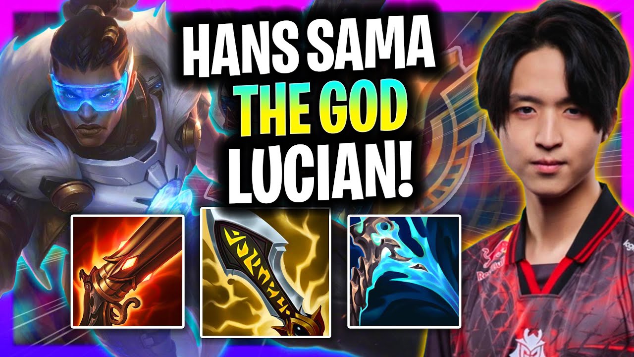 HANS SAMA IS A GOD WITH LUCIAN! | G2 Hans Sama Plays Lucian ADC vs Kai'sa!  Season 2025