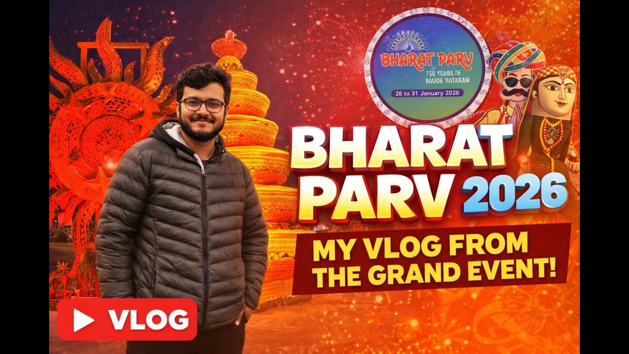 Bharat Parv 2026 🇮🇳 | Red Fort Turns Into Mini India 😍 Culture • Food • Dance | Delhi Vlog