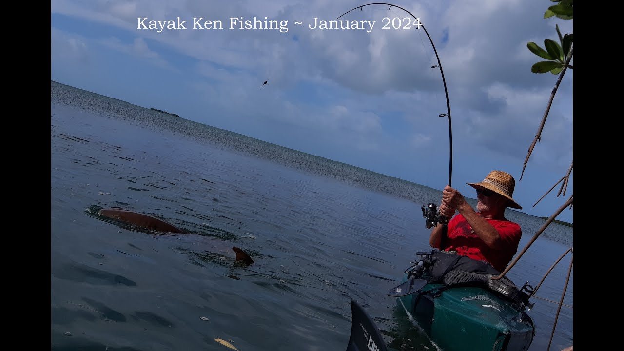 Kayak Ken Fishing ~ January 2024