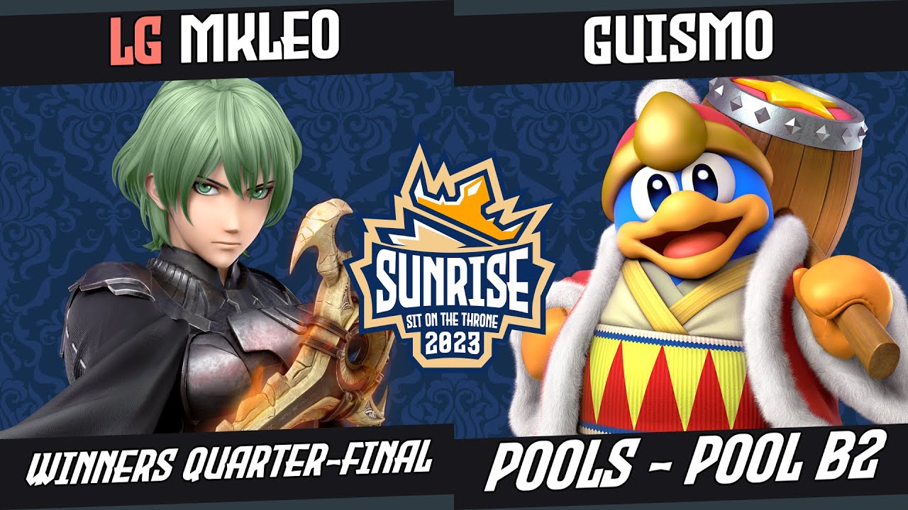 Sunrise 2023 - SSBU Singles | W Top 64 Qualifier : Guismo (King Dedede) vs MkLeo (Byleth)