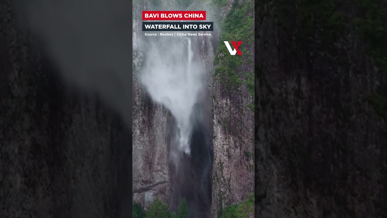 Typhoon Bavi Creates Rare 
