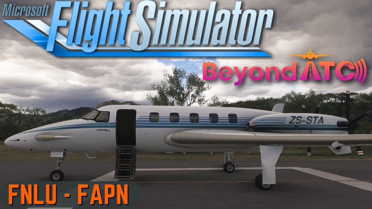 MSFS 2024 | Black Square Starship | FNLU-FAPN