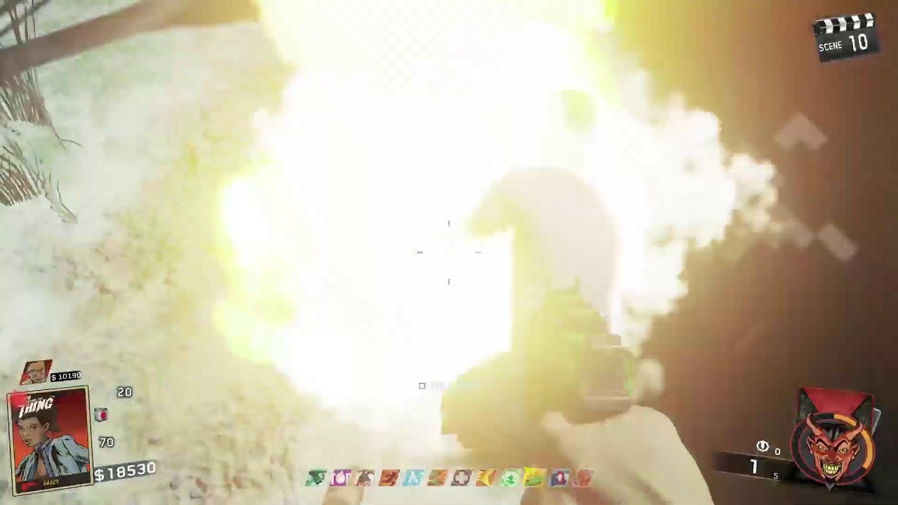 Cod IW zombie ee run DCUt