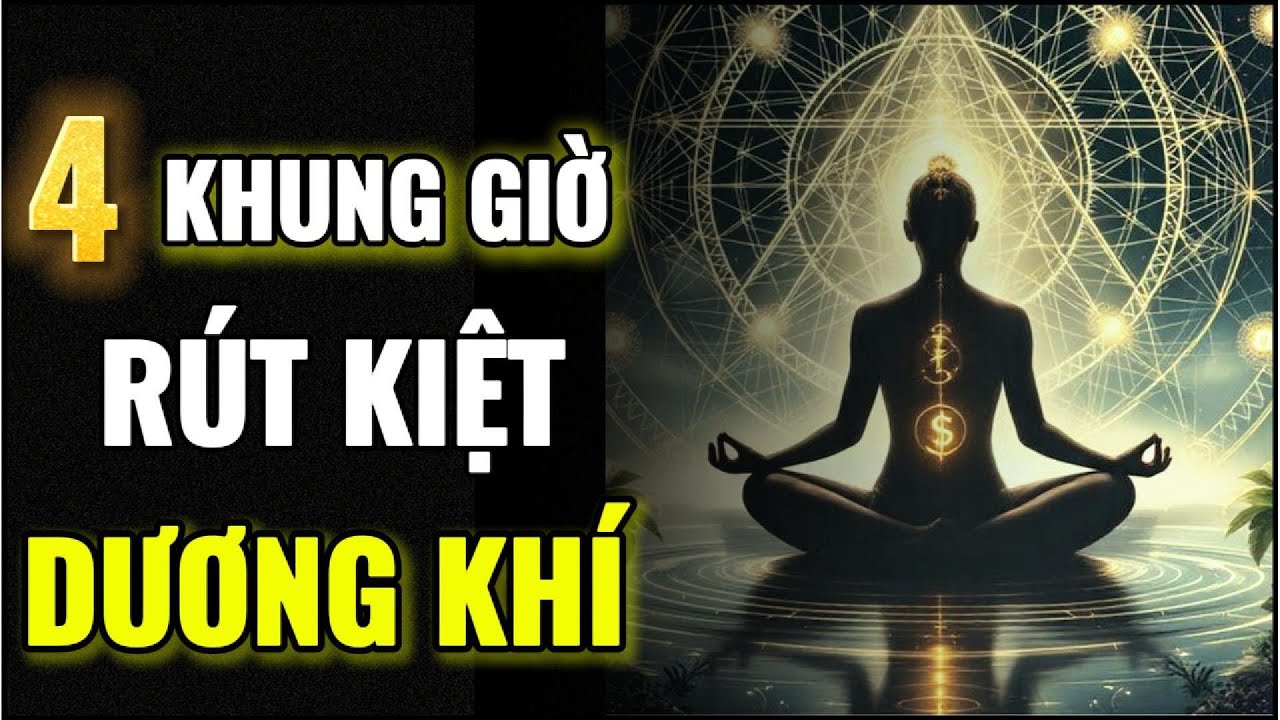 4 Thời Điểm Rút Kiệt Dương Khí – Tử Huyệt Của Sinh Lực Mà Người Hiện Đại Dễ Bỏ Qua