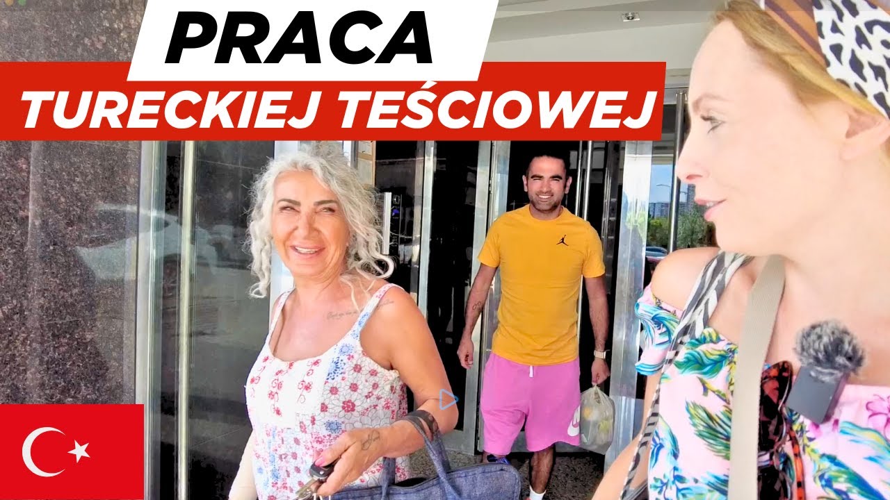 Jedziemy z TURECKĄ TEŚCIOWĄ do pracy 🇹🇷 zwykły DZIEŃ TURECKIEJ kobiety w Turcji- JAKIE SĄ TURCZYNKI?