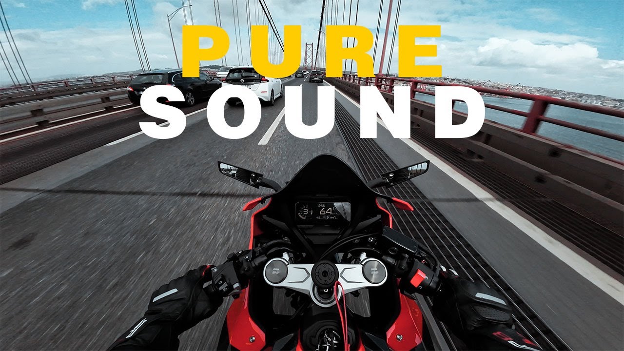 Honda CBR 650R Pure Sound | RAW - MIVV MK3 Carbon Exhaust - POV | 4K