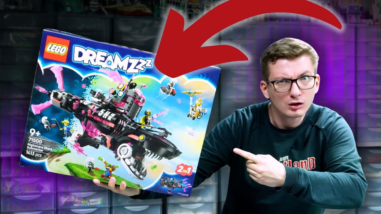 PODWODNY REKINOKRĘT 🦈 LEGO DREAMZZZ 71500 / RECENZJA