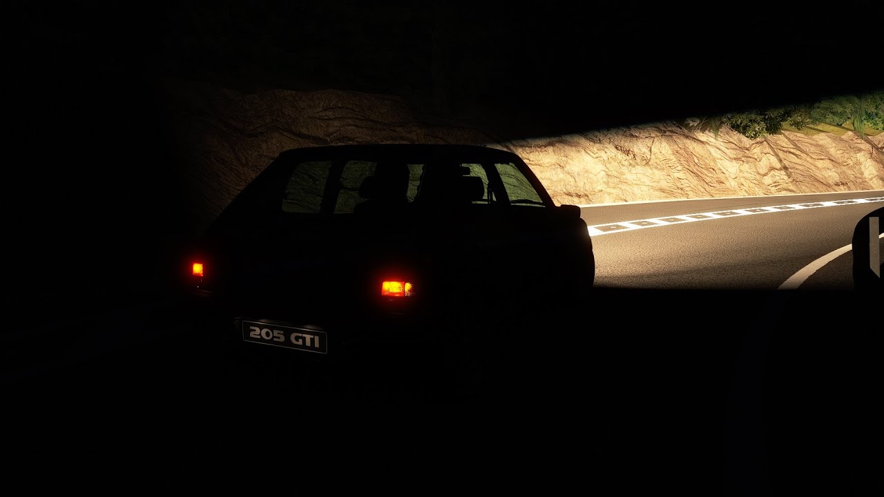 1990 Peugeot 205 GTI 1.9 - Touge Arrabassada Downhill