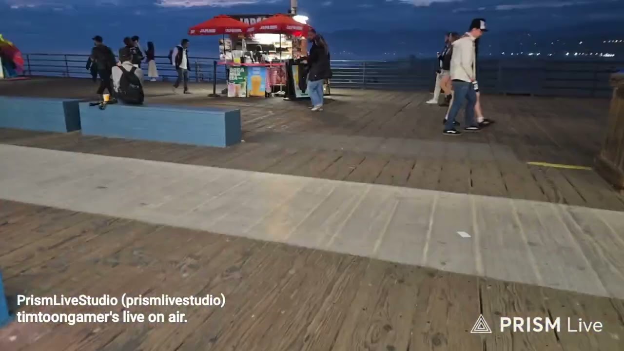 Nighttime Walking On Beach VOD