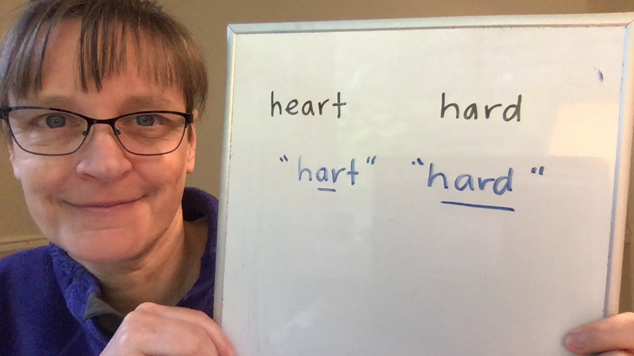 Как произносятся слова Heart, Hard и Harder