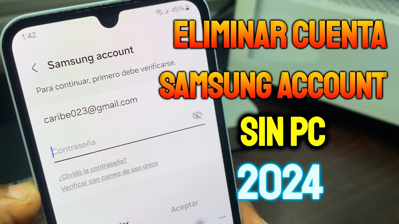 como eliminar una cuenta samsung sin tener la contraseña⎪sin pc funciona en Todos los Samsung 2024