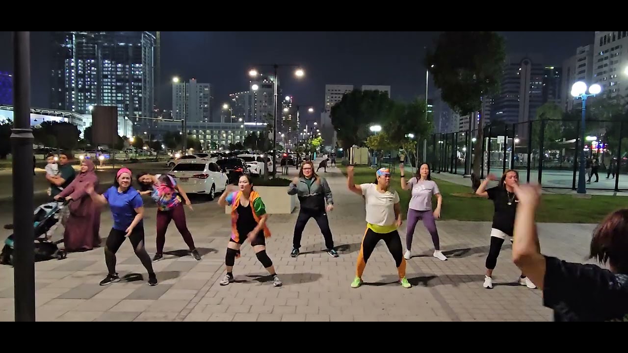Zumba dance fitness lovers AUH/ADZDF by Coach Joyce