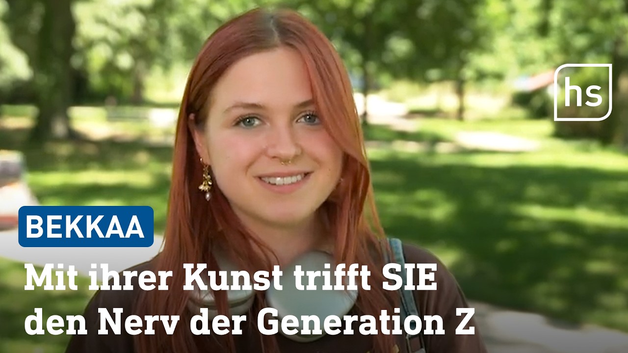 Die Frankfurter Künstlerin Bekkaa über junges Lebensgefühl | hessenschau
