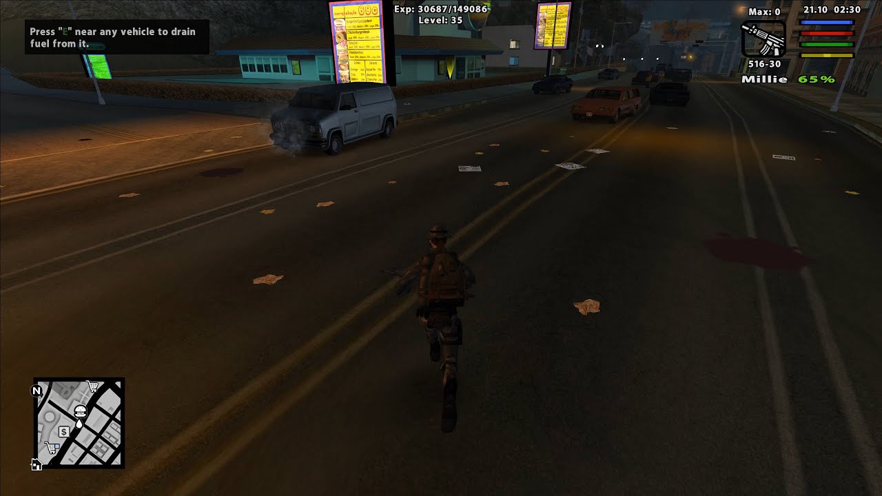 Survival mode part 2 gameplay | Zombie Andreas