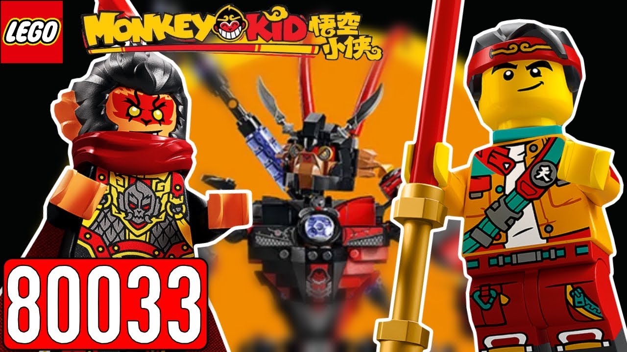 ОБЗОР LEGO MONKEY KID 80033 РОБОТ ЗЛОЙ МАКАКИ