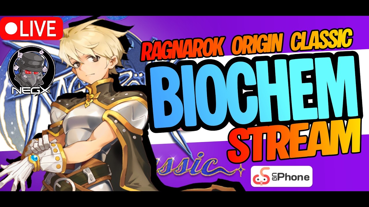 🔴 [LIVE] [ROOC] Quicky Daily | PVP Build Coming Soon! | Server: Prontera 05 | Biochemist POV
