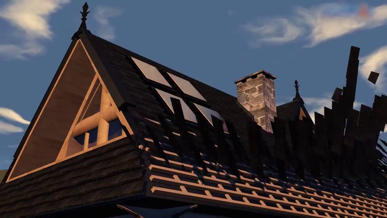 Kasaro Gerrard Roofing Animation 3D Wave Roof Montage