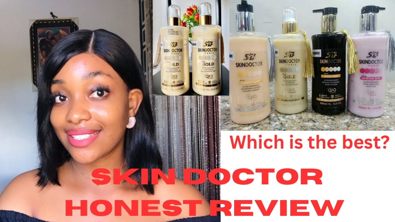 Skin Doctor lotion honest review/which is the best? Must watch!!