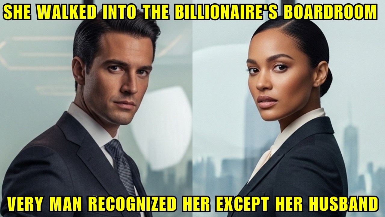 SHE WALKED INTO THE BILLIONAIRE'S BOARDROOM—Every Man Recognized Her Except Her Husband