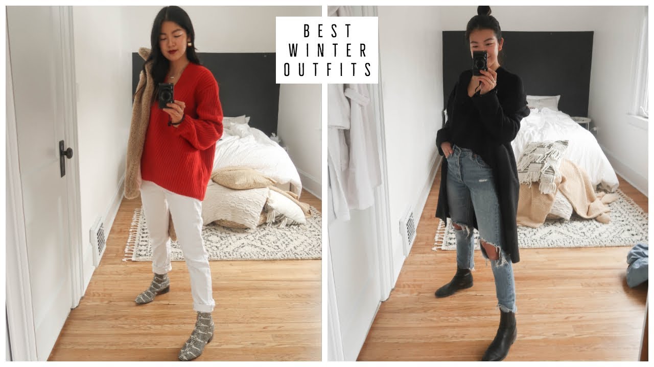 CASUAL WINTER OUTFITS 2019 | WHAT I WORE