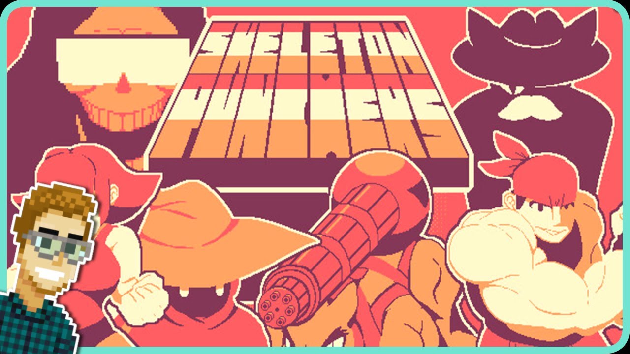 Skeleton Punchers Gameplay (PC) | An action packed, retro-inspired beat 'em up!
