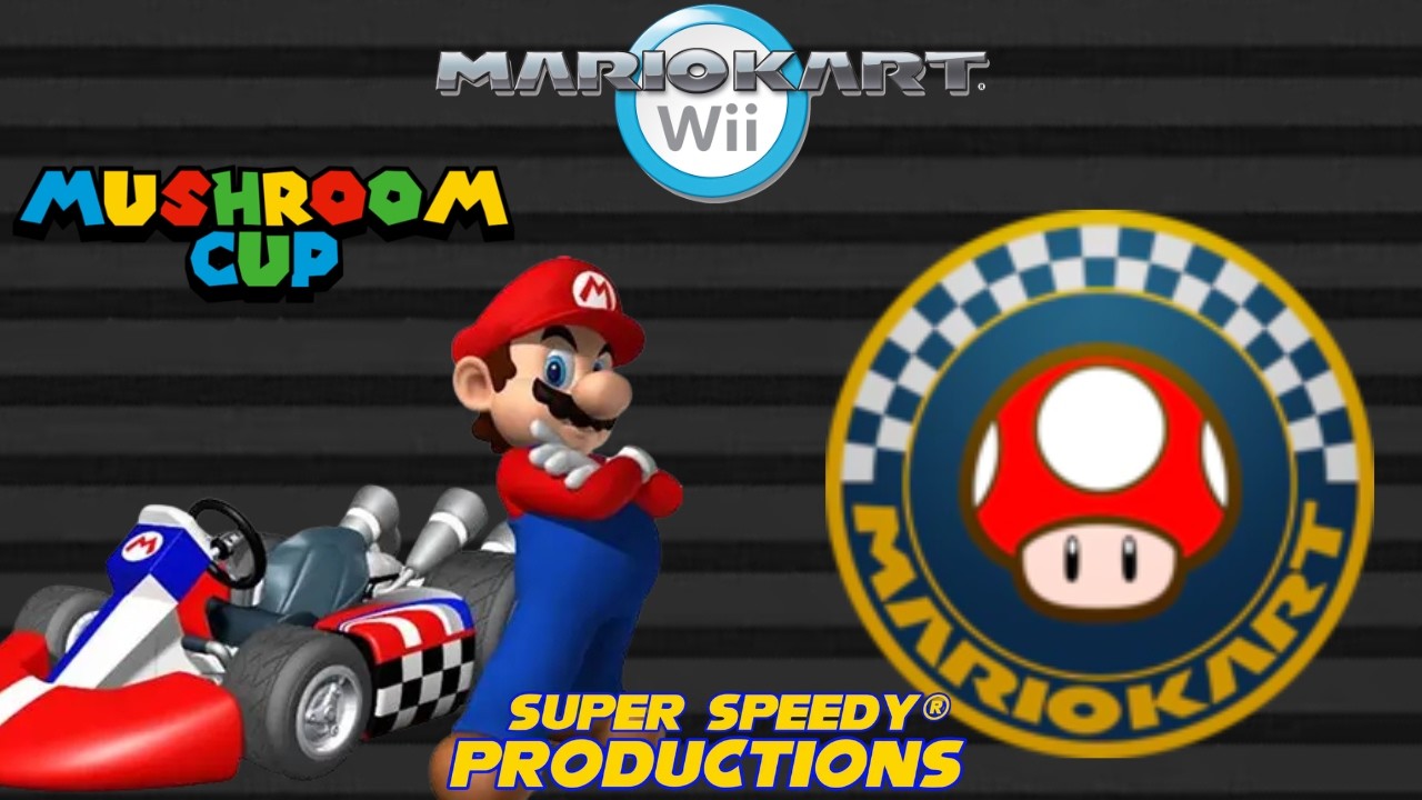 Mario Kart Wii Mushroom cup (Mario)