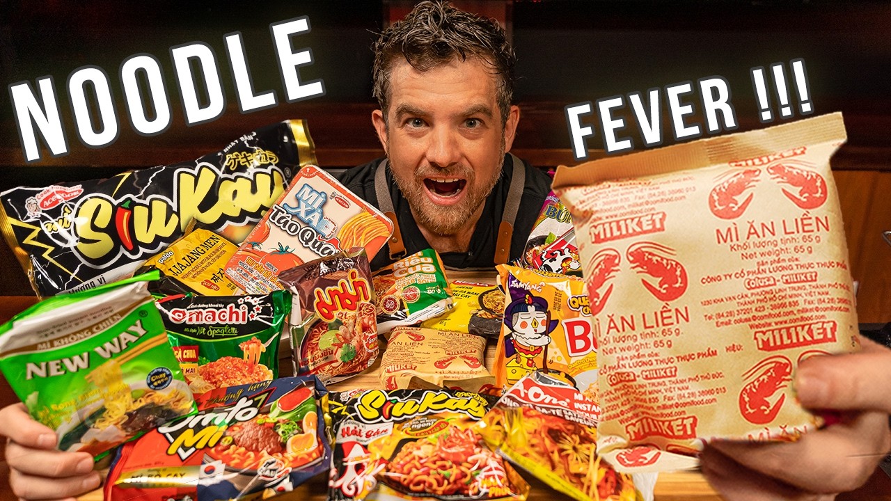 Trying The Best Instant Noodles!  Pt.2