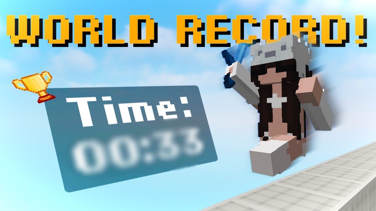 The Fastest Bedwars Win World Record