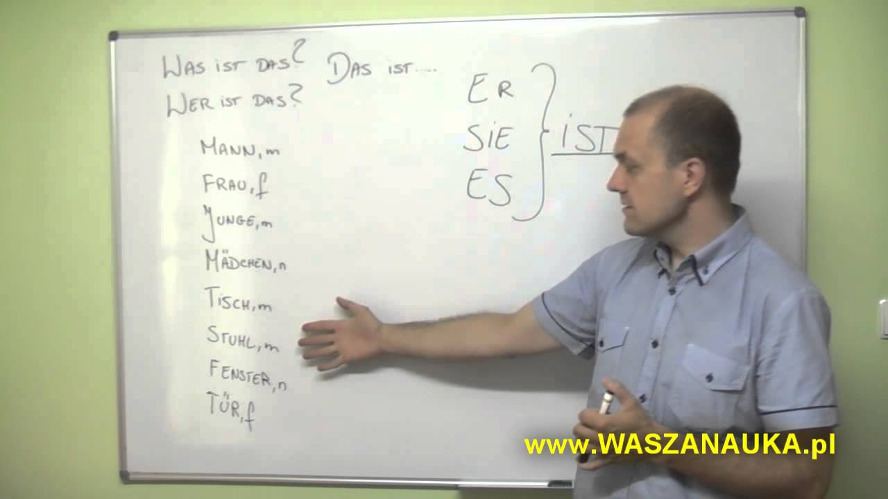 NIEMIECKI DLA POCZĄTKUJĄCYCH - LEKCJA 03