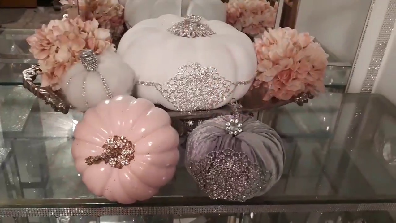 Glam diy fall decor