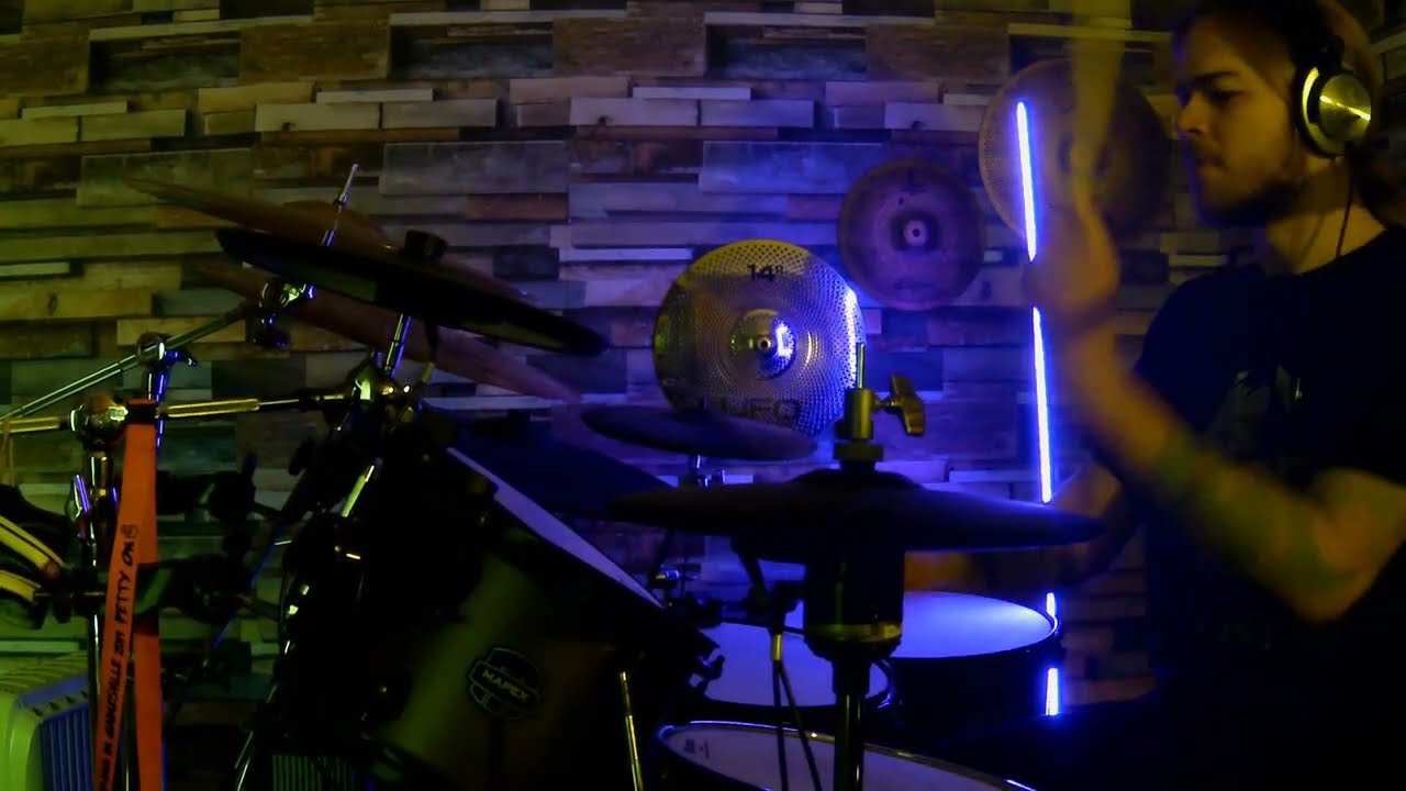 HIM vampire heart drum cover