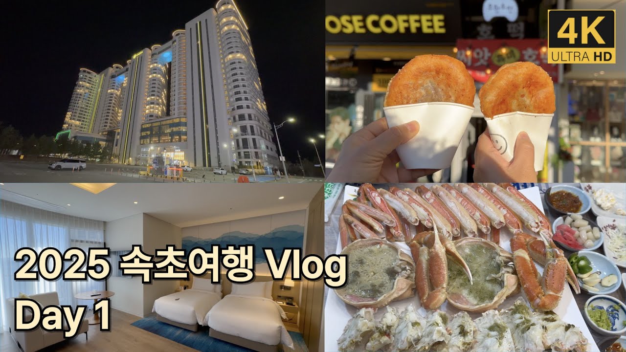 🚗 속초 Day1 대박! 백년가게 막국수→럭셔리 카시아 호텔→생활의 달인 분식→술빵→호떡→대게 완전 정복🍜🦀🍞