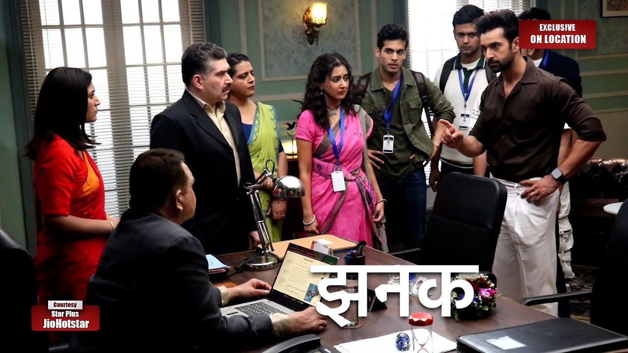 Jhanak On Location | Rishi accuses Jhanak of tarnishing his name at college