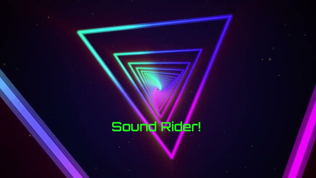 Sound Rider (AI Eurodance 90s Lyric Video)