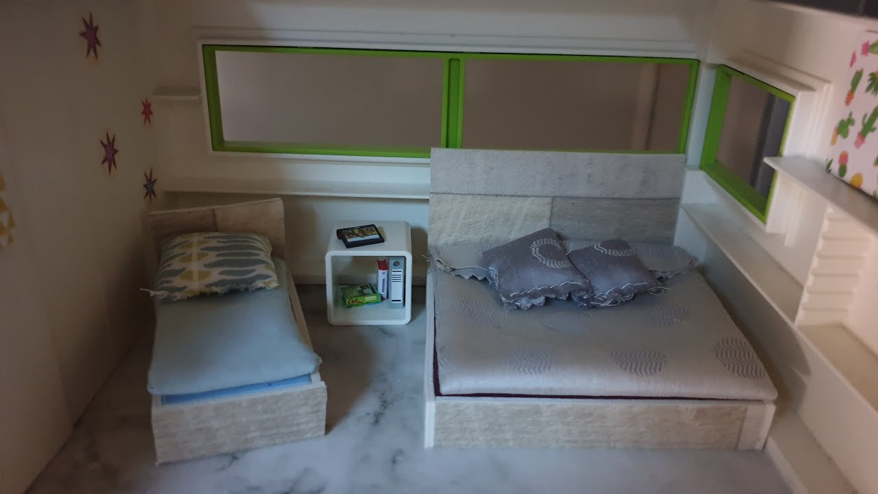 DIY PLAYMOBIL 🛠🛏 comment fabriquer un LIT pour Playmo