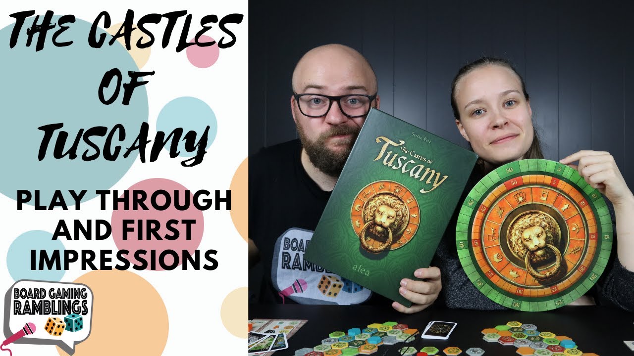 The Castles of Tuscany Play Through and First Impressions