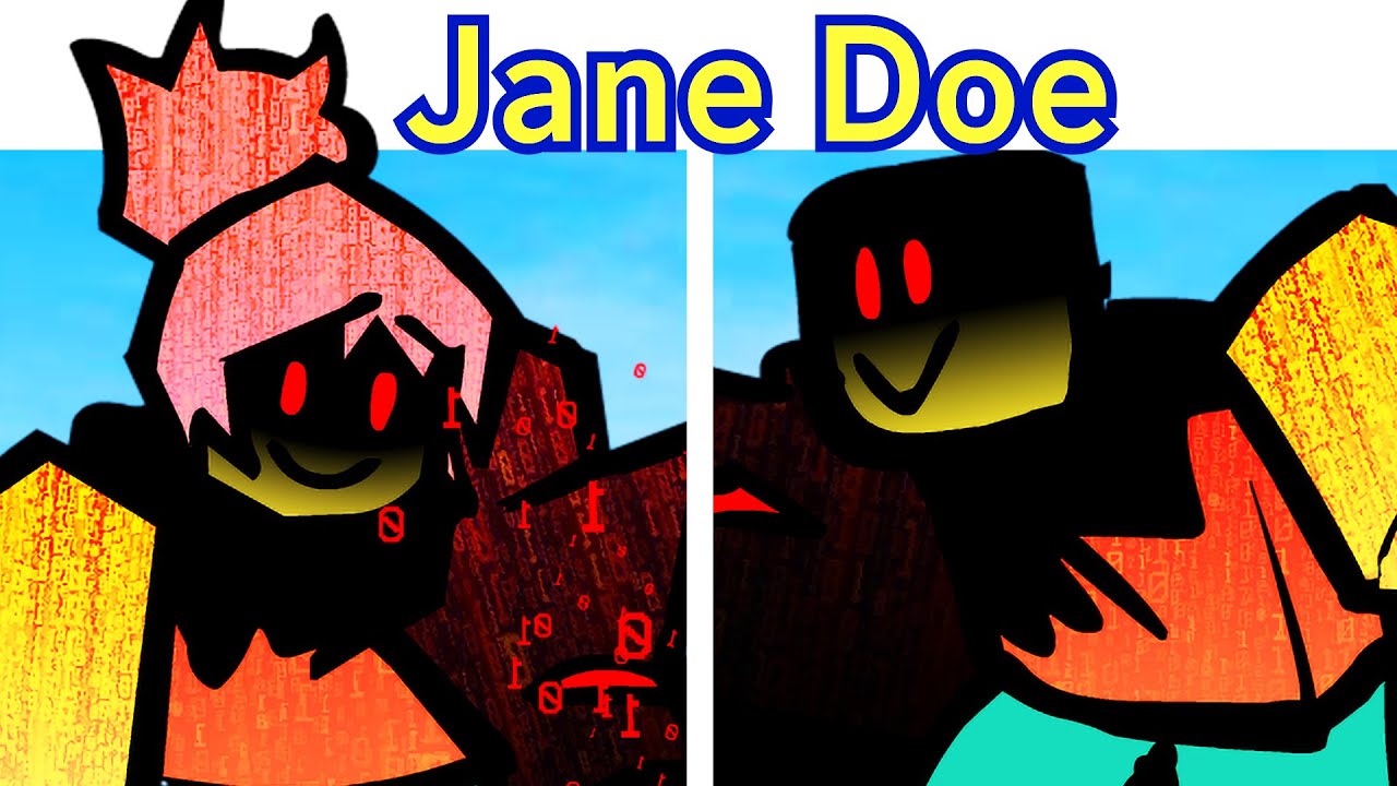 FNF The OG Roblox Couple Clash!! John Doe vs Jane Doe (JvJ, Janer) Unofficial Chart