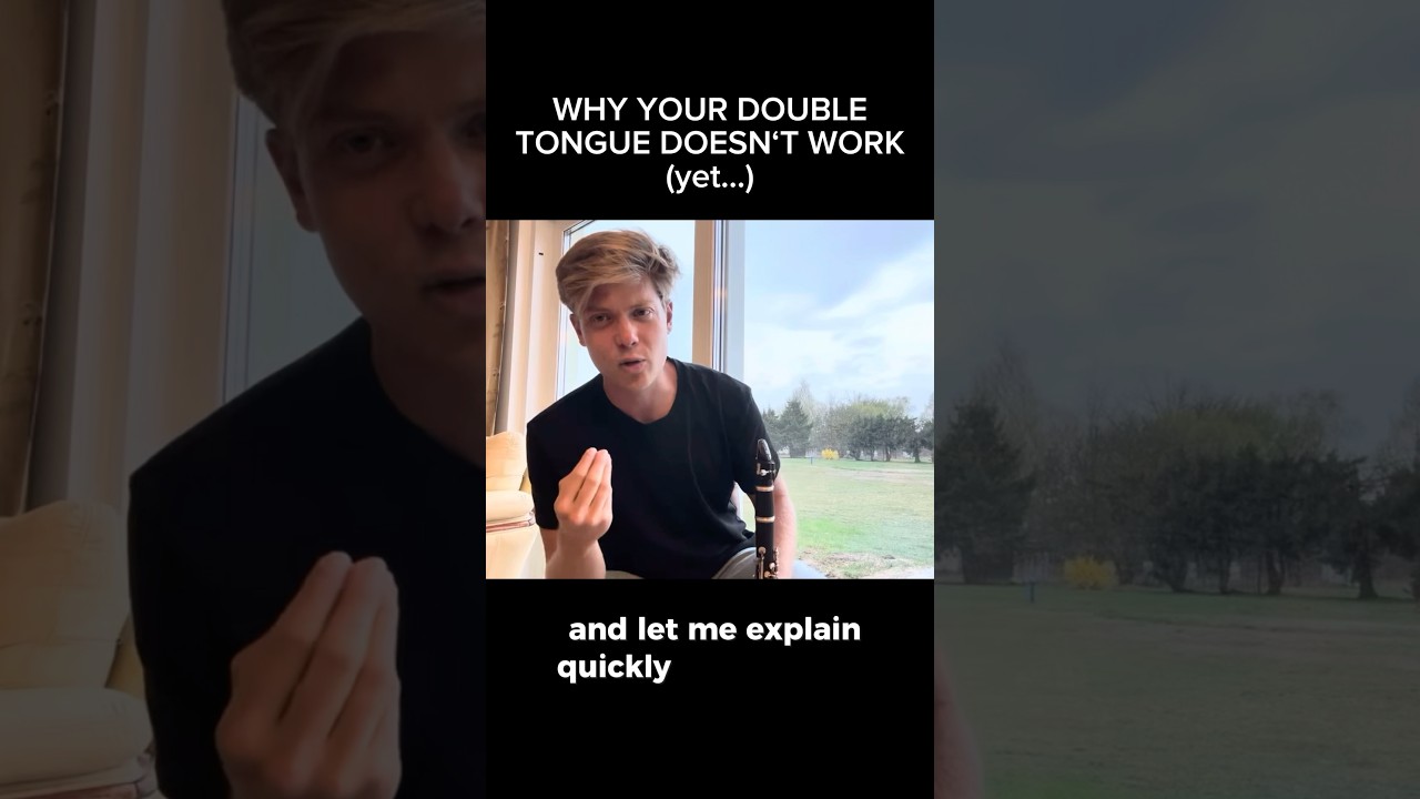 Why you&lsquo;re double tongue doesn&lsquo;t work (yet) #clarinet