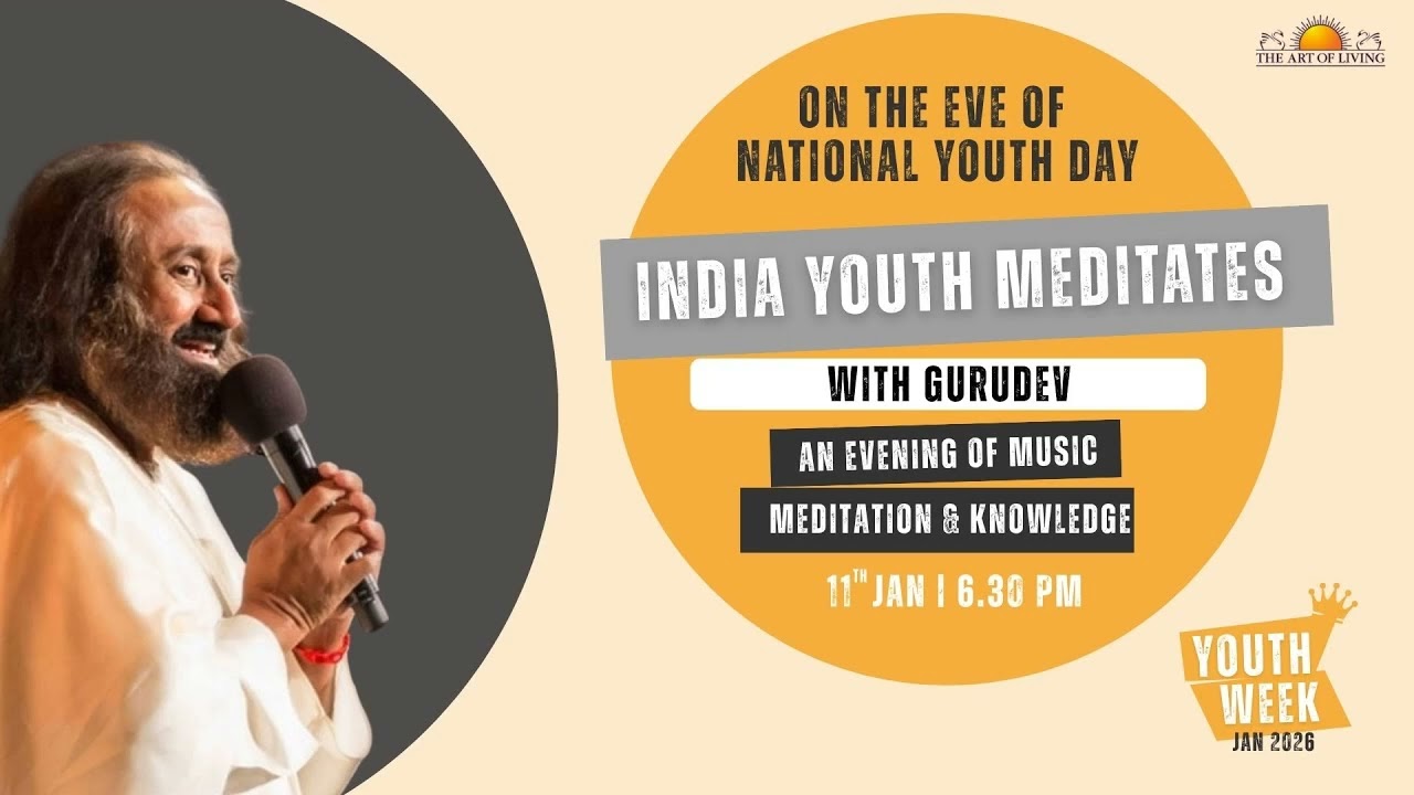 Art of living and India Youth Meditates 4