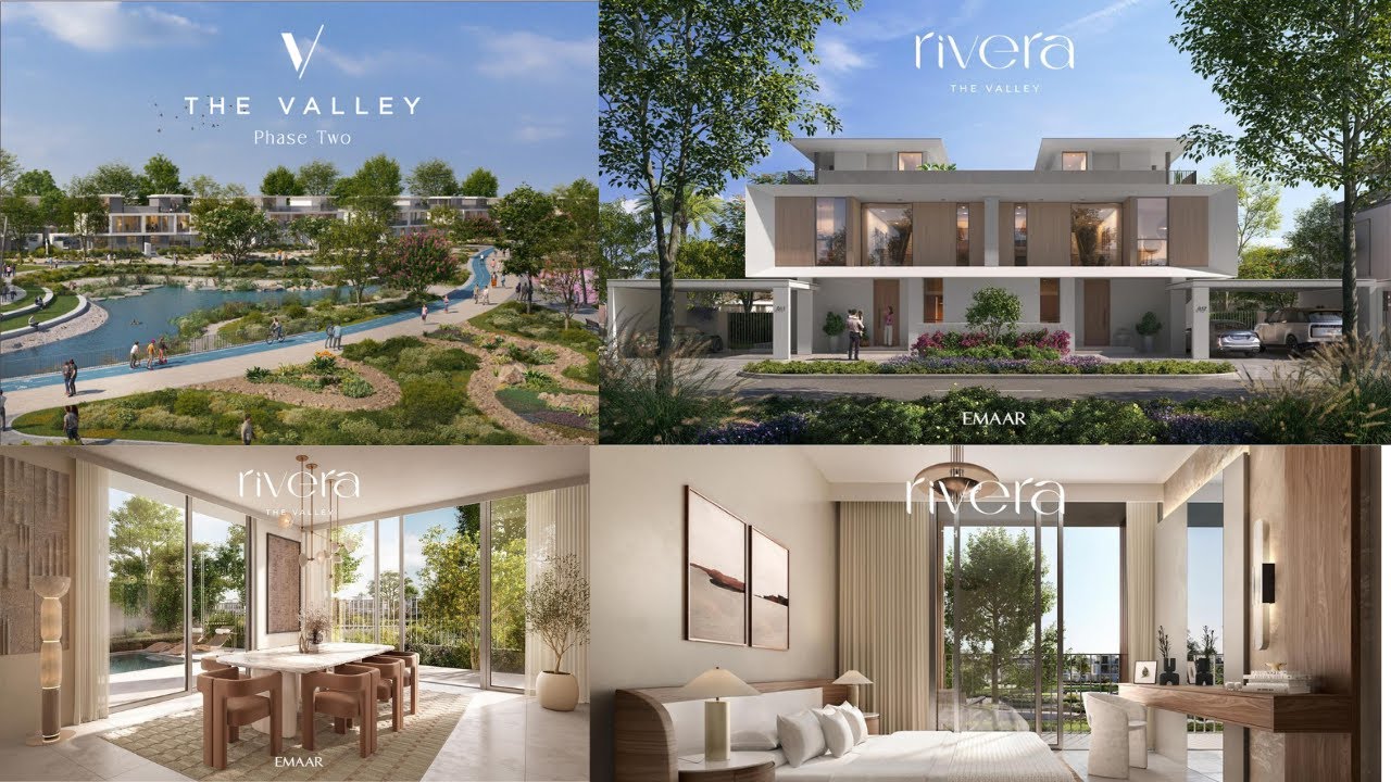 RIVERA AT EMAAR VALLEY. THE MOST BEAUTIFUL SEMI-DETACHED VILLAS IN DUBAI. OPPORTUNITY FOR INVESTORS.
