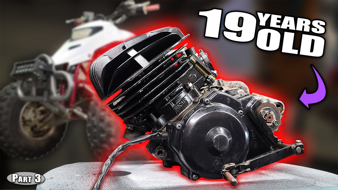 Этот двигатель Yamaha Blaster держался на ниточке! Полная разборка
