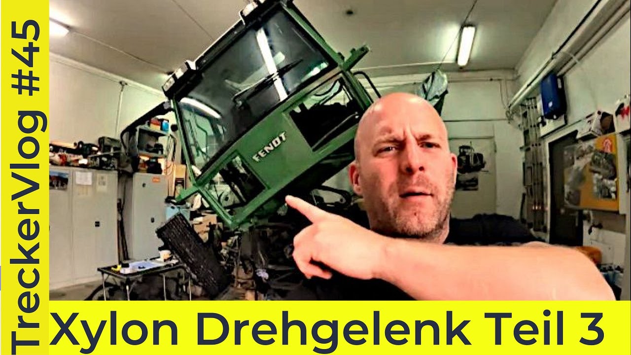 Wasserpumpe Kupplung Riemen...alles tauschen ???  #fendt Xylon Drehgelenk Teil 3