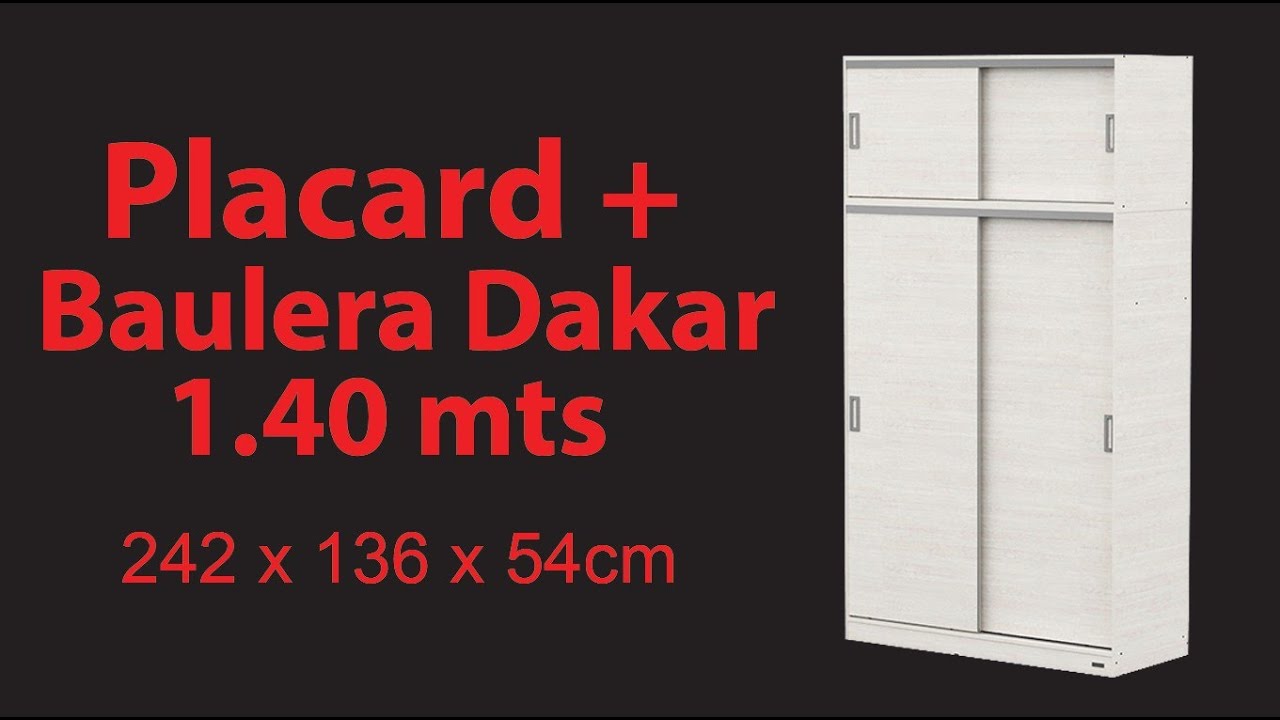 INSTRUCTIVO DE ARMADO - COMBO PLACARD + BAULERA DAKAR 1.40 - MOSCONI