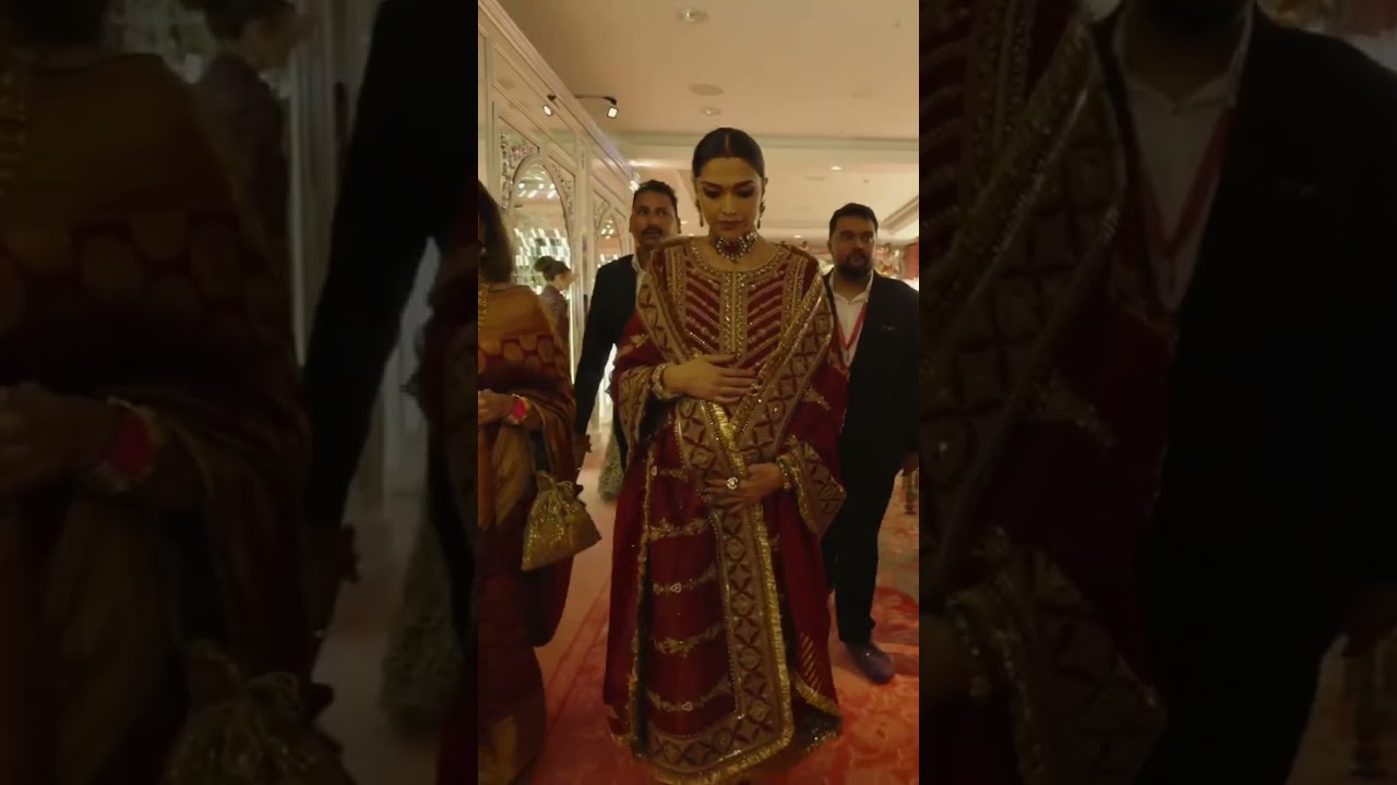 Deepika Padukone paints a picture of elegance as she arrives at Anant wedding #ARWeddingCelebrations