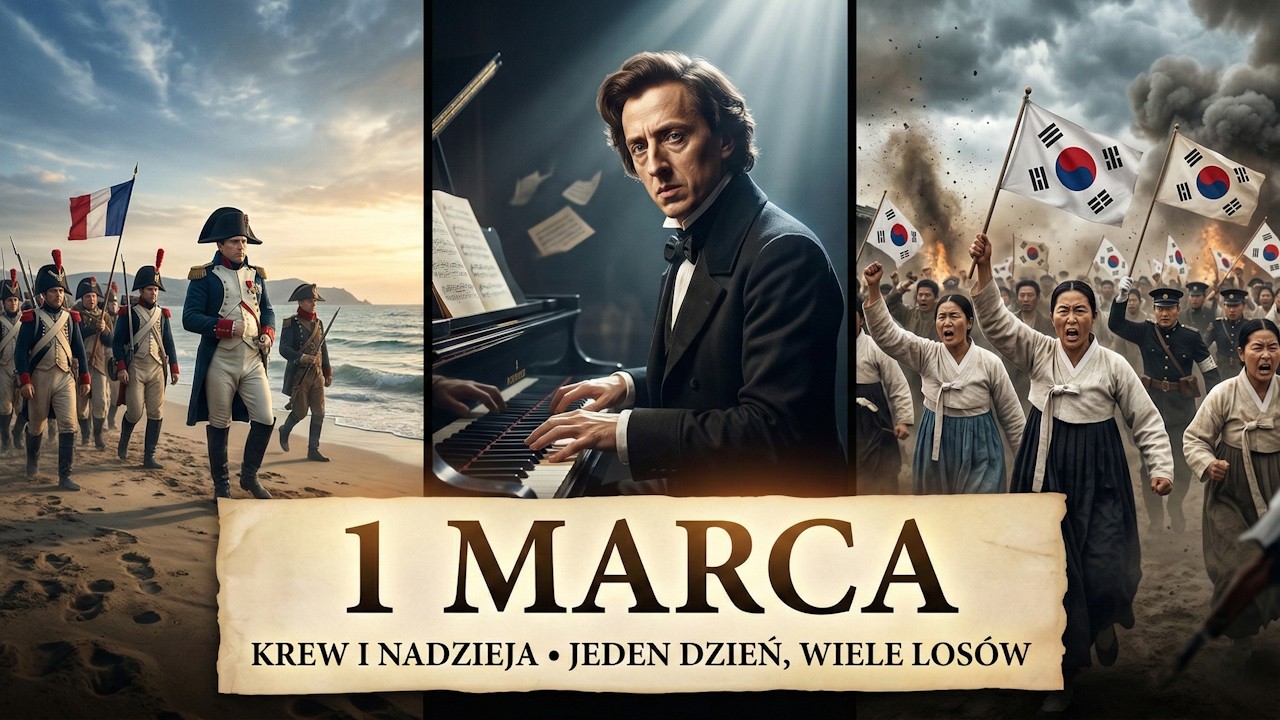 ZAMACH na CARA i powrót NAPOLEONA: Kluczowe momenty historii świata | 1 MARCA | Archiwum Dat