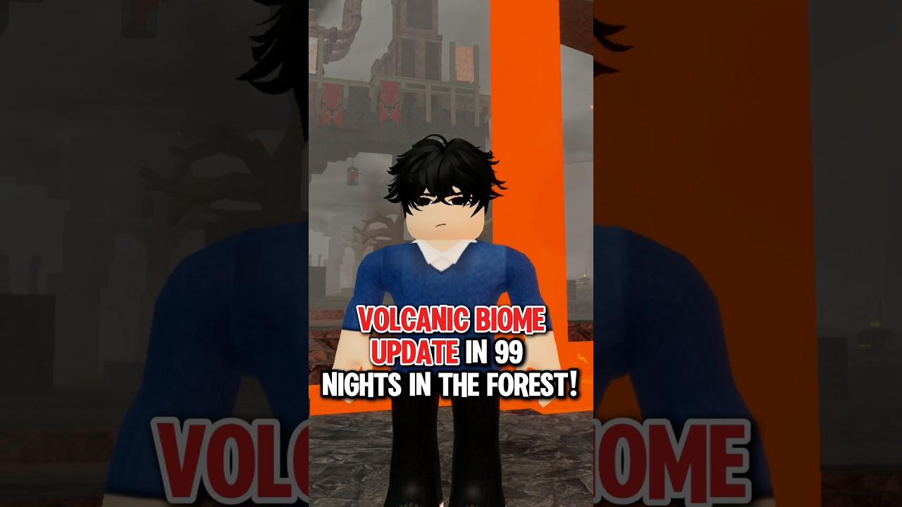 НОВОЕ ОБНОВЛЕНИЕ ВУЛКАНИЧЕСКОГО БИОМА в 99 Nights in the Forest!! #roblox